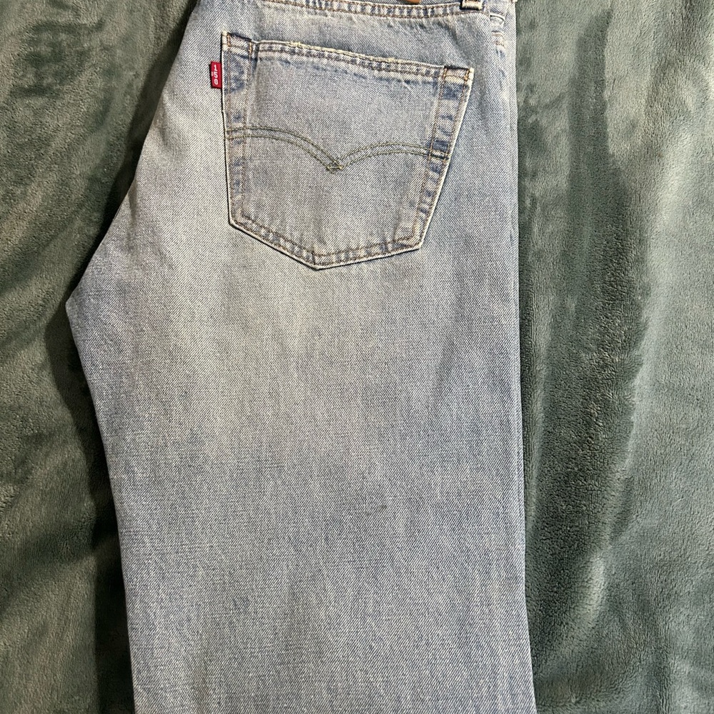 Levi's Blue Straight Jeans with Vintage Appeal